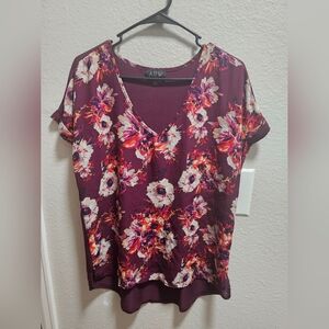 AUW Burgundy Top